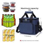 Oxford Lunch 15L Picnic Cooler Bag For Food And Drink